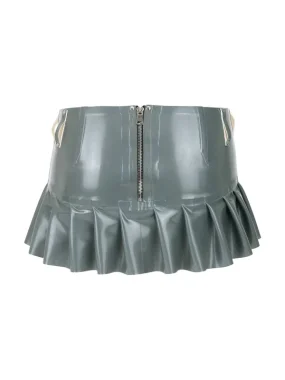 Latex Angel Micro Skirt