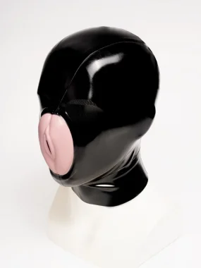 Shiny Latex Animal Style Mask with Fun Design