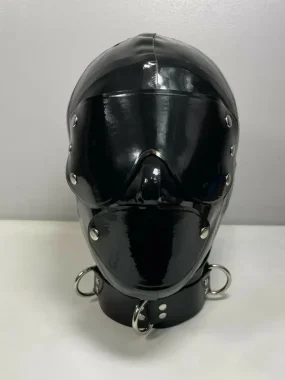 Restraint Latex Hood with Covers