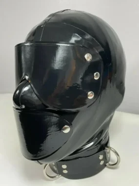 Restraint Latex Hood with Covers