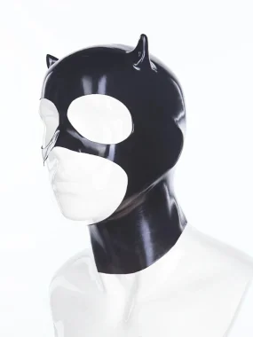 Latex Bat hood