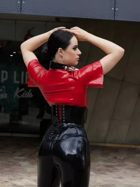 Latex The Don't Hug Me Collar