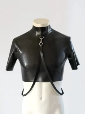 Latex Top Gothic Vibe Men